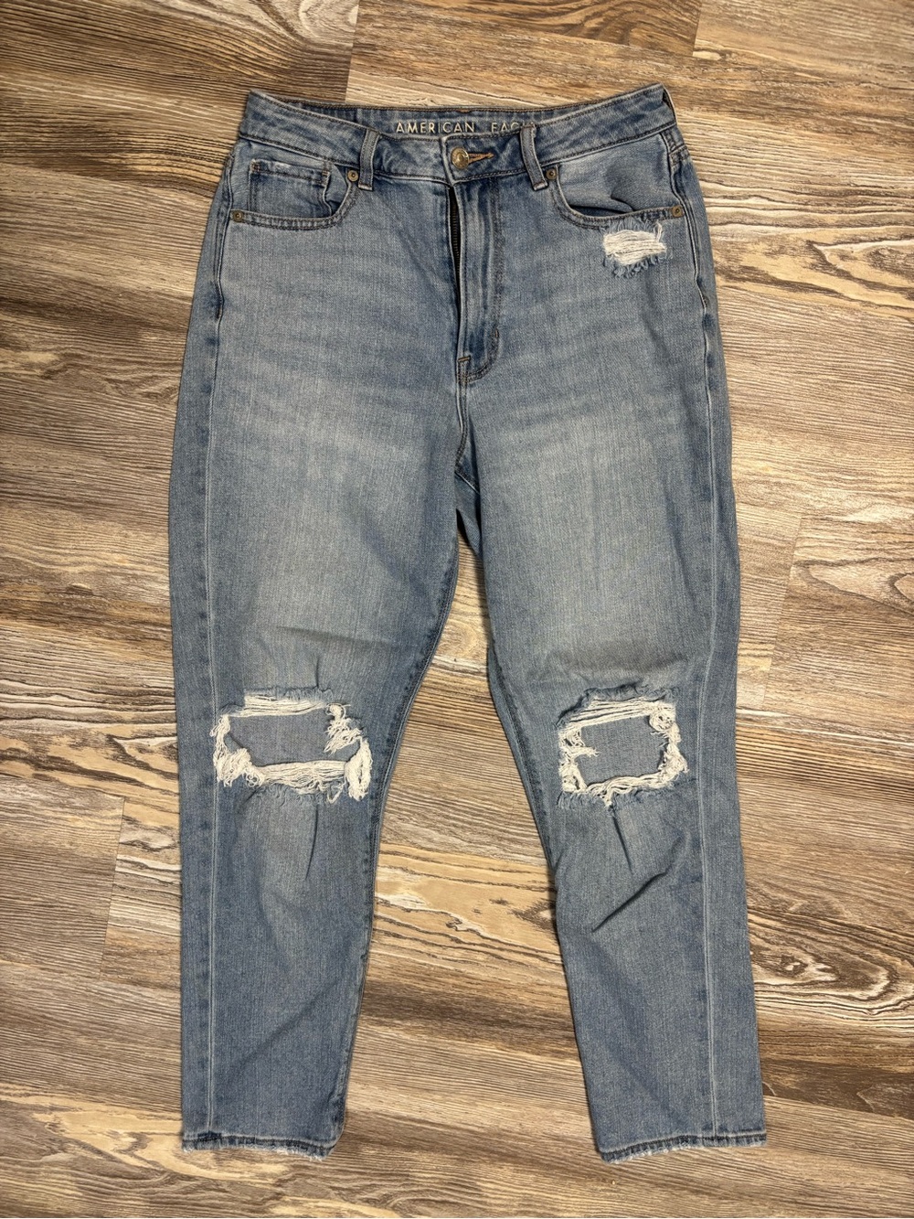 American Eagle Distressed Mom Jean - 6